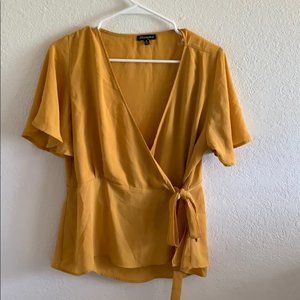 Shinestar Mustard Blouse